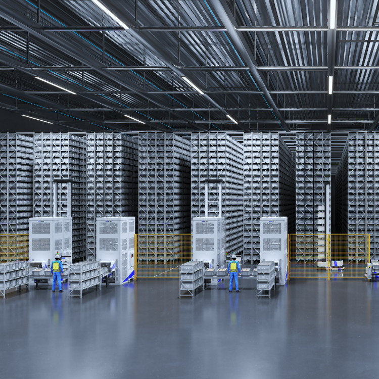 HaiPick System 1 经典货箱到人自动化拣选方案